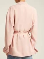 Thumbnail for your product : Raey Pocket-front Crepe Jacket - Womens - Light Pink
