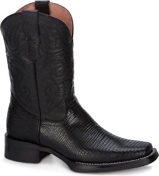 ForasteroWesternCowboyLeatherBoots32930,Black,7