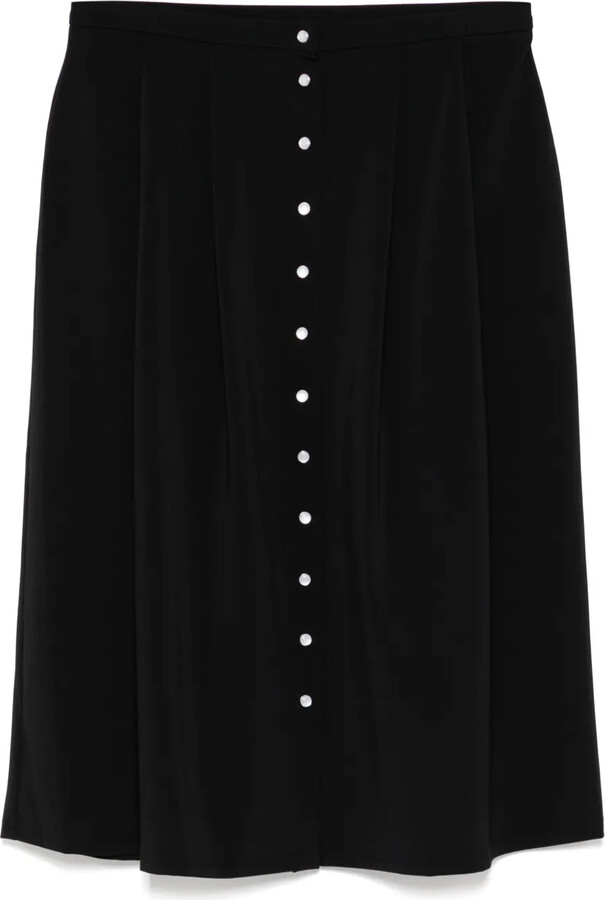 agnès b. A-Line Midi Skirt