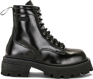 Eytys Michigan Leather Boot in Black - ShopStyle