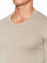 Thumbnail for your product : Rick Owens Long Sleeve Jersey T-Shirt