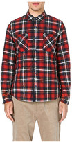 Thumbnail for your product : Sacai Quilted plaid flannel Shirt - for Men