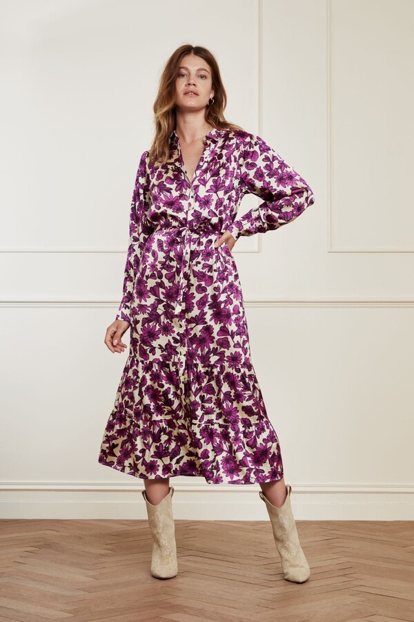 Fabienne Chapot - Noa Dress in Fleurs De Mer Print - ShopStyle