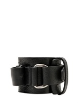 Thumbnail for your product : Ann Demeulemeester Leather Wrap Bracelet