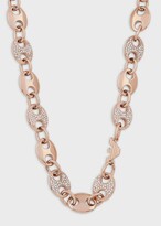 Thumbnail for your product : Emporio Armani Rose Gold-Tone Stainless Steel Chain-Link Necklace