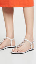 Thumbnail for your product : Stella Luna Strass Flat Sandals