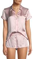 Thumbnail for your product : Josie Natori Essential Silk Shorty Pajama Set