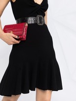 Thumbnail for your product : Alexander McQueen Asymmetric Neck Knitted Dress