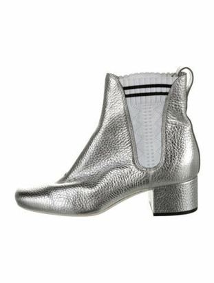 fendi silver cowboy boots