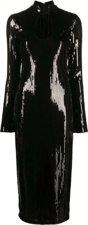 De La Vali Lazarus sequined midi dress