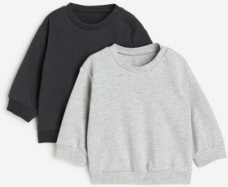 H&M 2-Pack Cotton Sweatshirts