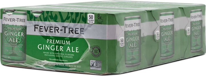 Fever-Tree Premium Ginger Ale 5.07 Fl Oz Cans 24 Pk