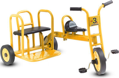 linor Kids Tricycle For Toddler Ages 3+, Preschool Kids Trike Bike With Non-slip Pedal And Airless Rubber Wheels