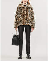Thumbnail for your product : The Kooples Leopard-print faux-fur coat