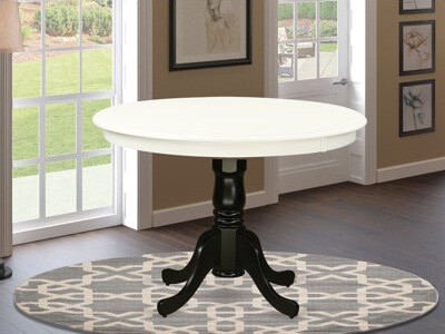Cherrywood 42'' Solid Wood Pedestal Dining Table