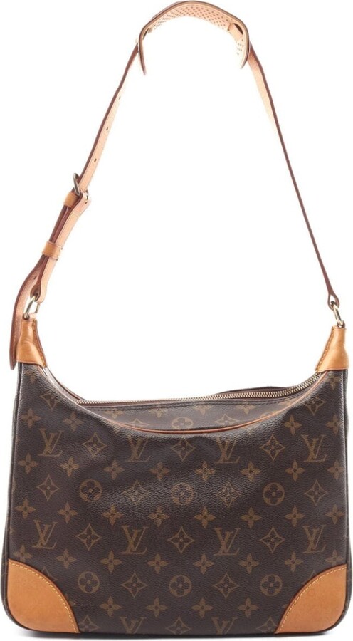 Louis Vuitton Boulogne Canvas Shoulder Bag (Pre-Owned) - ShopStyle