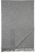 Thumbnail for your product : Loro Piana Unito Fleecy Cashmere Throw - Gray