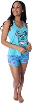 Thumbnail for your product : Intimo Disney Women's Monsters Inc. Sulley Racerback Tank and Shorts Pajama Set (SM) Blue