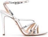 Thumbnail for your product : Schutz metallic open-toe sandals