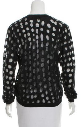 Acne Studios Ninah Dots Long Sleeve Sweater