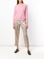 Thumbnail for your product : Berwich Straight Cropped Trousers