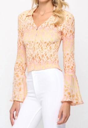 Tangerine Colored Womens Tops