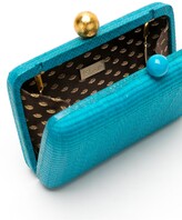 Thumbnail for your product : Isla Clasp Raffia Clutch Bag