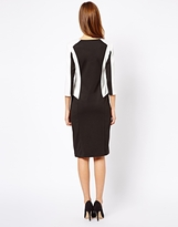 Thumbnail for your product : A/Wear A Wear Contrast Panel Dress