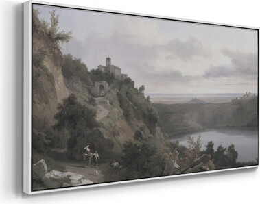 Lark Manor Landscape Series-DLVII- Framed Gallery Wrapped Canvas -Ready to Hang