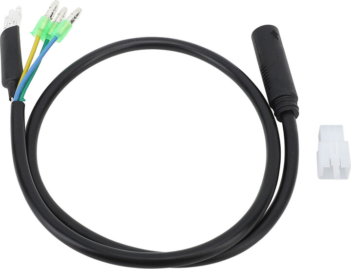 Keenso 66cm Electric Bike Motor Extension Cable M6 Female 9 Pin Waterproof Extension Cable for Front Rear Hub Motor Conversion Kit