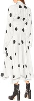 Thumbnail for your product : Christopher Kane Dotted crepe midi dress