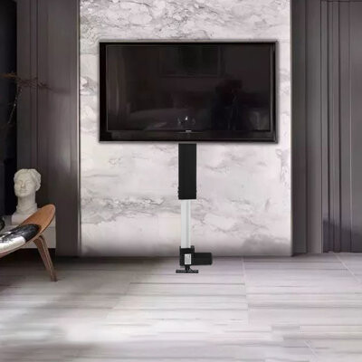 VEVOR Black Motorized Fixed Wall Mount for 28" - 32" Screens Holds up to 132 lbs
