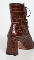 Thumbnail for your product : Bzees Claude Croco Lace Up Booties