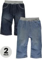 Thumbnail for your product : Ladybird Baby Unisex Jeans (2 Pack)