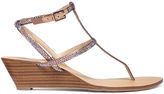 Thumbnail for your product : INC International Concepts Women's Marge Wedge Thong Sandals