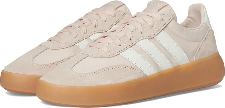 adidas Barreda Decode Women's Tennis Shoes Wonder Quartz/Off-White/Gum : 10 B - Medium, Suede/Synthetic