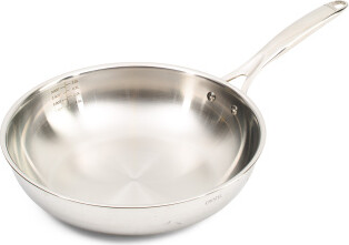 11in Stainless Steel Castel Pro Fry Pan