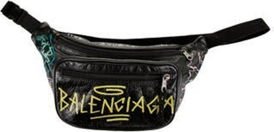 balenciaga fanny pack graffiti