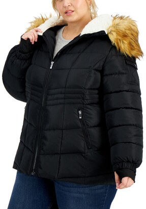steve madden coats plus size
