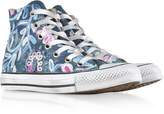 Thumbnail for your product : Converse Limited Edition Chuck Taylor All Star High Vintage Denim Flowers Sneakers
