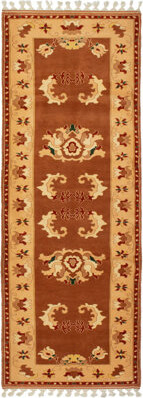 Isabelline One-of-a-Kind Berghildur Hand-Knotted 1980s 3'1\
