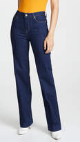 Thumbnail for your product : 7 For All Mankind Alexa Trouser Jeans with Creasing