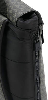 Emporio Armani all-over embossed backpack