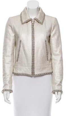 Chanel Embellished Metallic Jacket w/ Tags