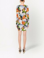 Thumbnail for your product : Dolce & Gabbana Floral-Print Mini Dress