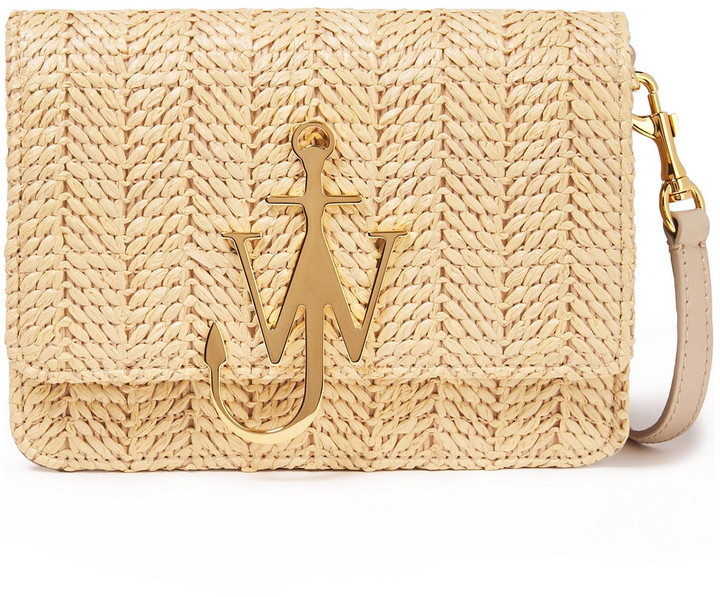 jw anderson raffia bag
