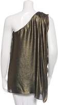 Thumbnail for your product : Rachel Zoe Silk One-Shoulder Top