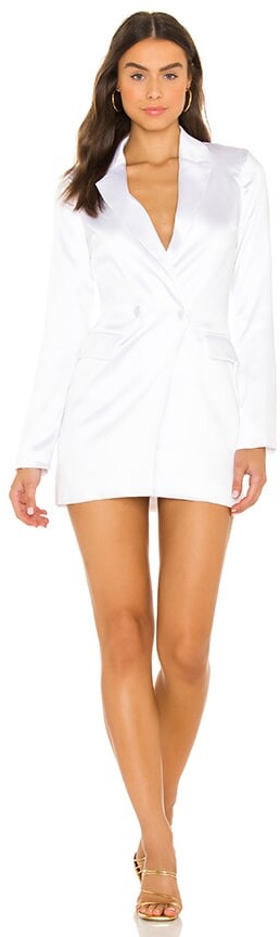 armida button blazer dress
