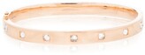 Thumbnail for your product : Anita Ko 18kt rose gold Oval diamond bracelet