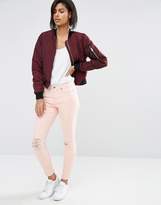 Thumbnail for your product : Vero Moda Busted Knee Skinny Jeans
